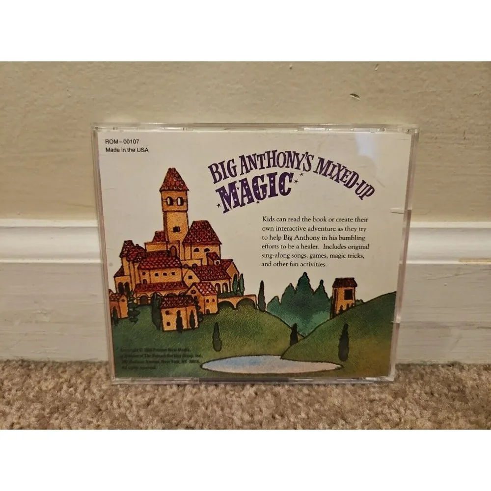 Big Anthony's Mixed-Up Magic (CD-Rom, 1993, Putnam)
